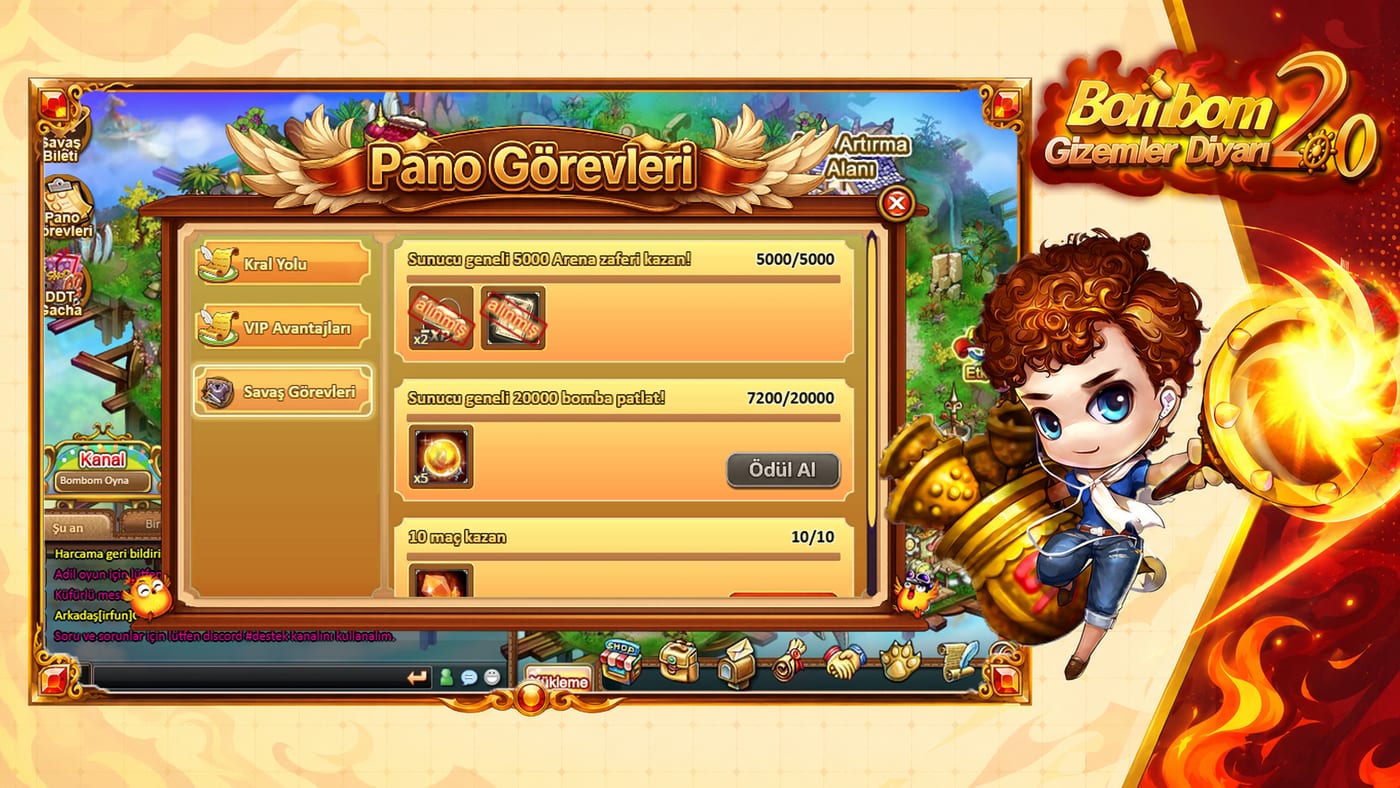 Pano Görevleri - Panodaki görevleri seç, ödülünü al